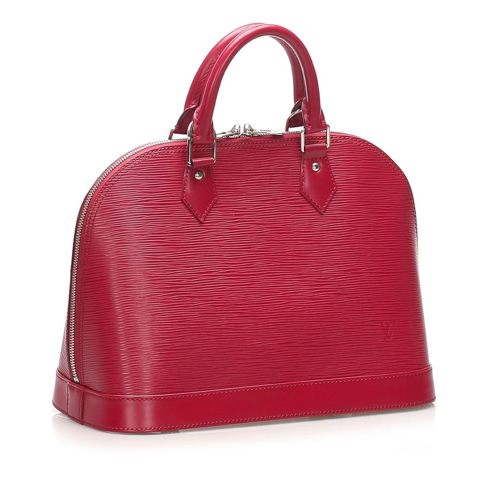 Louis Vuitton Alma in Red Epi Leather